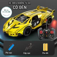 [CÓ ĐÈN-MỚI 2025] Xe điều khiển từ xa CÓ ĐÈN dùng pin sạc,Đồ chơi điều khiển từ xa, ô tô điều khiển từ xa quà tặng cho bé