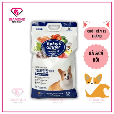 Thức ăn hạt TODAY'S DINNER ADULT DOG dành cho chó trưởng thành TÚI 5KG