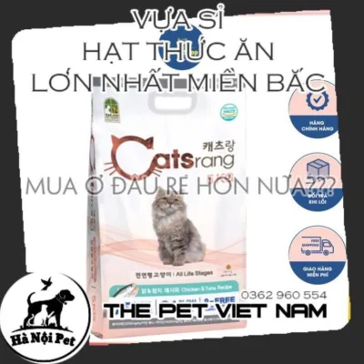 Thức ăn cho mèo - Hạt thức ăn khô cho mèo Catsrang Hàn Quốc-Thức ăn hạt Catsrang, Cat'sOn CHỈ BÁN CHIẾT