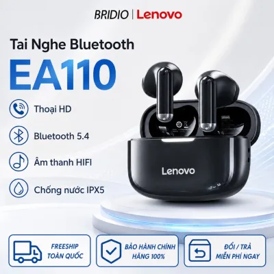 Tai Nghe Bluetooth Lenovo EA110 ĐEN Pin 30 Giờ Mic Thoại Rõ Nét Kết Nối Ổn Định Nhẹ Gọn