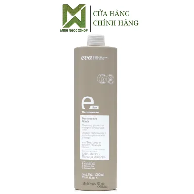 Genuine Eva E Line Dermocare Wash 2-in-1 Shower Gel and Shampoo 1000ml