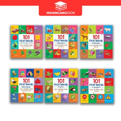Sách: 101 Từ Đầu Tiên / 101 First Words - Phát Triển Tư Duy Song Ngữ Cho Bé