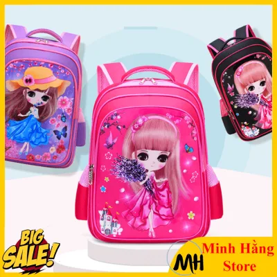 ] school backpack, children's backpack, Level 1, 2, kindergarten girls, super cute for girls, waterproof school bag schoolbag