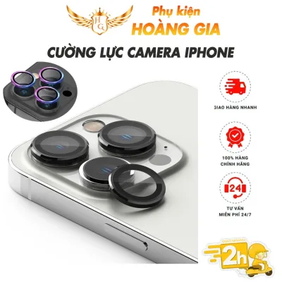 Bộ 3 mắt dán bảo vệ camera iphone 14 pro max 15plus 16 17 Pro max 11 Pro max 12 Pro 13 Mini Titan đính đá-PK Hoàng Gia
