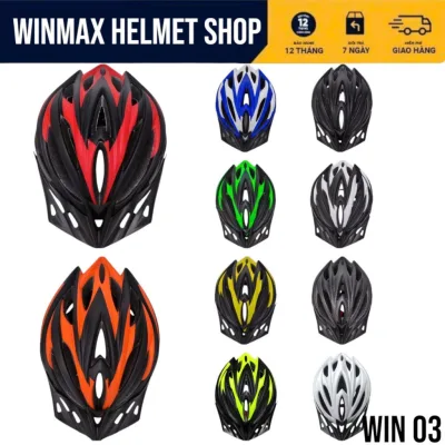 WINMAX Mũ Bảo Hiểm Xe Đạp Thể Thao Size M/L Hàng Chính Hãng Winmax Helmet Cho Người Lớn Và Trẻ Em