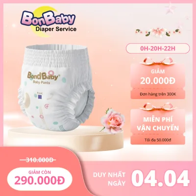 Tã Bỉm Đêm Bonbaby UK, Tã Bỉm Bonbaby Cho bé - Chống Hăm,Chống Tràn, Không Gây Kích Ứng - Đủ Size