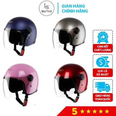 MŨ BẢO HIỂM TRÙM ĐẦU CHÍNH HÃNG ASIA MT124K