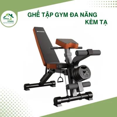 Ghế Tập Gym Kèm Tạ, Ghế Tập Thể Hình Gấp Gọn, Dụng Cụ Tập Gym , Tập Thể Thao Tại Nhà, Ghế Tập M226
