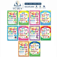 Sách - Bộ 2 quyển Giải toán có lời văn và Để giỏi toán con phải giỏi tính lớp 1,2,3,4,5 - Kết nối tri thức