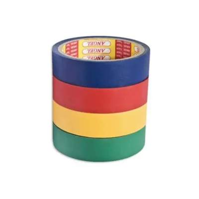 1cây 6 cuộn Băng dính dán gáy sách simily khổ 5cm và 3cm
