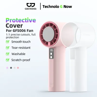 Vỏ bảo vệ quạt mini Goojodoq Quạt cầm tay di động Quạt tốc độ cao Vỏ bảo vệ bằng silicon