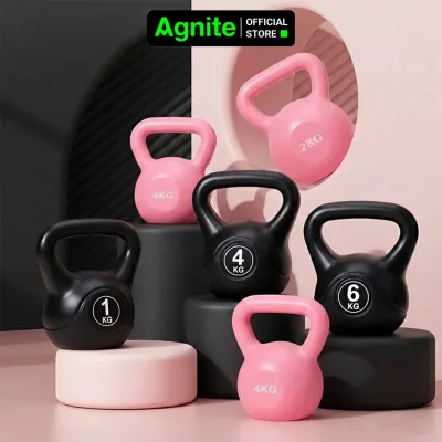 Tạ ấm,Tạ bình vôi thể dục tại nhà chuyên nghiệp Tạ Chuông Kettlebell tập gym, tập squat mông đùi Agnite