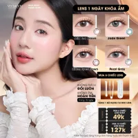 1 Chiếc lens 1 ngày cận VIVIMOON khóa ẩm 4 màu, độ cận từ 0 đến 8 (Giá 1 bên mắt, x2 để đặt 1 đôi)