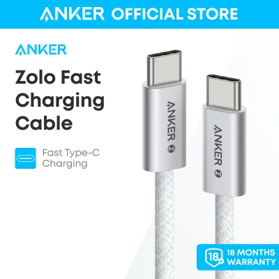 Cáp sạc nhanh Anker Zolo A8060 USB-C sang USB-C, sạc công suất cao tới 240W, chip E-Marker thông minh