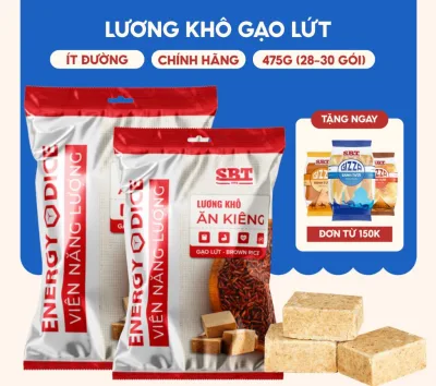 Dietary Dry Food Brown Rice 475g Eat Clean Low Calorie Low Sugar Low Sweetness - Genuine Sbt Dry Food
