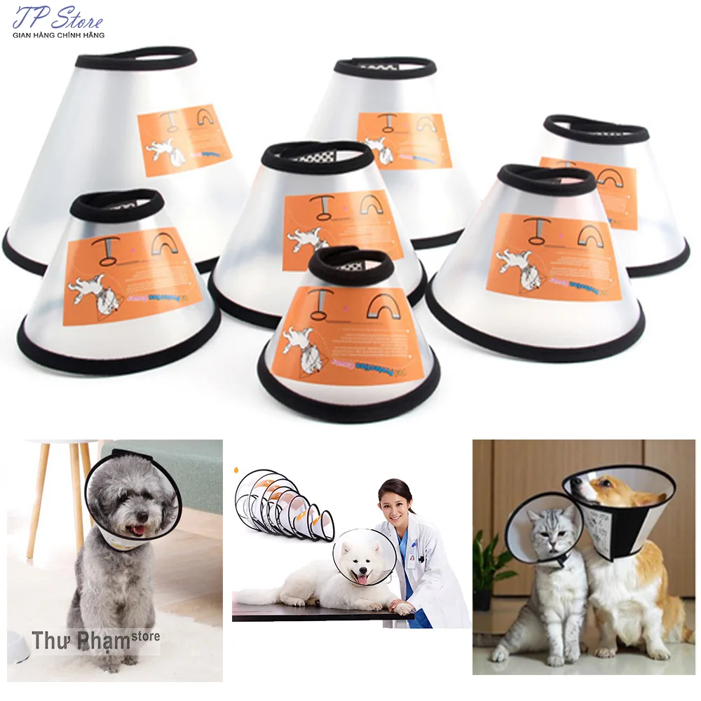Loa Chống Liếm Thuốc cho Thú Cưng - Vòng Đeo Cổ Chống Liếm Cho Chó Mèo - Phụ Kiện Đồ Chơi Thú Cưng Cao Cấp