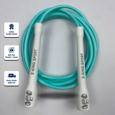 Dây Nhảy Tốc Độ E-King Sport Đường Kính 6mm Chất Liệu PVC Đặc Dây Nhảy Thể Dục Boxing Tập GYM