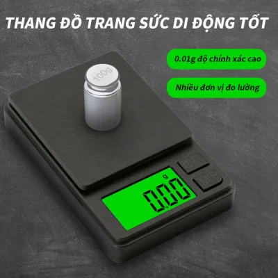 Mini Electronic Scale, Compact Design, Easy to Carry, Accurately Measures up to 0.1g, Suitable for Weighing Baking Ingredients, Jewelry, Gemstones, Seeds, Dry Foods, Clear Lcd Screen, Automatic Shut-Off Mode to Save Battery Life, Easy to Clean.