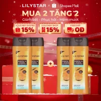 Dầu Gội Xả 2IN1 LILYSTAR Phục Hồi Tóc Chuyên Sâu Chứa Tinh Dầu Nuôi Dưỡng Ẩm Giúp Tóc Mềm Mượt Chai 200ml