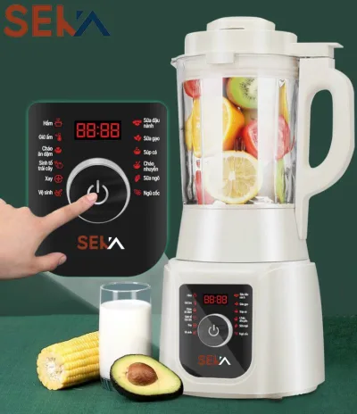 Máy làm sữa hạt đa năng, máy xay sữa hạt, xay nấu cháo, xay sinh tố tiện lợi