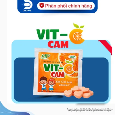 Health Protection Food Vit-Cam C Candy Supplemented with Vitamin C