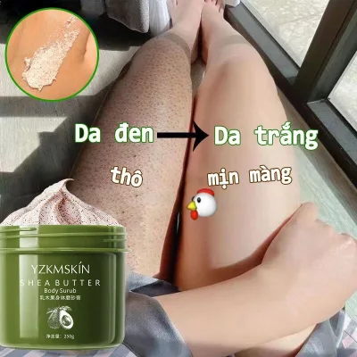 Kem Tẩy Tế Bào Chết Tẩy Tế Bào Chết Da Mặt 250g Làm Sạch Sâu Làm Sạch Da Khô Tay Và Khô Mặt Da Mịn Chăm Sóc Da Da Mịn Không Dễ Khô