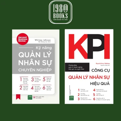 Sách - Combo Kỹ Năng Quản Lý Nhân Sự Chuyên Nghiệp + KPI Công Cụ Quản Lý Nhân Sự Chuyên Nghiệp