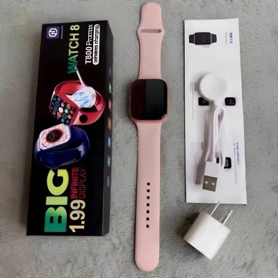 Smart Watch T800, Smartwatch for Listening to Calls, Playing Games, Receiving Health Notifications for Men and Women