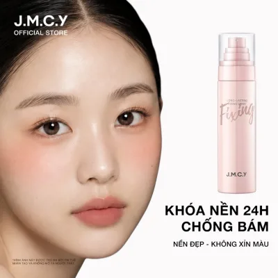 JMCY Setting Spray 100ML Kiểm soát dầu và lâu trôi để trang điểm không tì vết Một bình xịt cài đặt đẹp khô ngay lập tức trong 3 giây. Trang điểm kéo dài đến 24 giờ