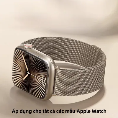 Dây đeo đồng hồ từ tính bằng thép không gỉ cho Apple Watch Ultla series S11 10 9 8 7 6 SE 42/44MM 45MM 46MM 49mm