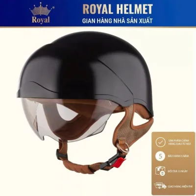 Genuine Royal M38K Half-Head Helmet with 1/2 Sound Glass