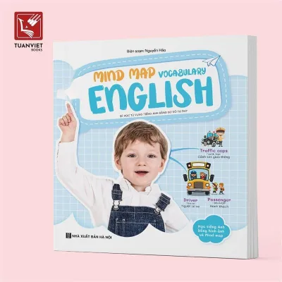 Sách Mind Map Vocabulary – Học từ vựng tiếng Anh qua sơ đồ tư duy - tặng kèm âm thanh giọng bản ngữ