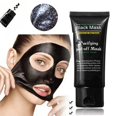 giảm giá Mặt nạ tẩy mụn đầu đen 50ML/Mặt nạ tẩy mụn đầu đen làm sạch da/Thu nhỏ lỗ chân lông làm sạch mặt nạ chăm sóc da Gel