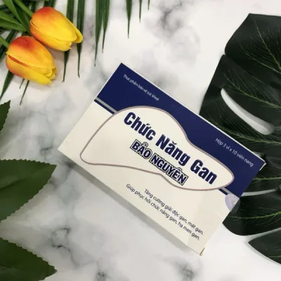 Chức Năng Gan Bảo Nguyên – Hỗ trợ tăng cường chức năng gan, hỗ trợ thanh nhiệt, giải độc gan (Hộp 3 vỉ x 10 viên)