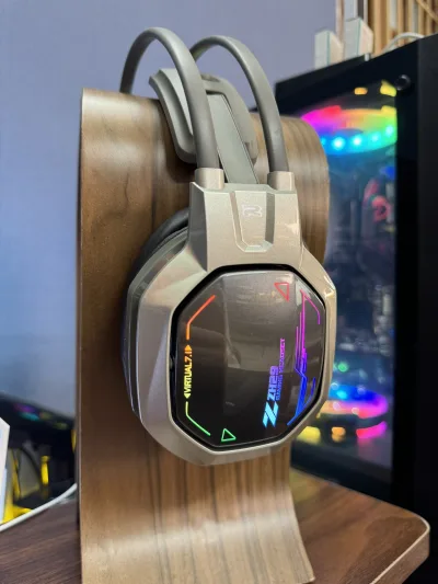 Tai Nghe Gaming Zidli Fly-Wing ZH29, Âm Thanh Vòm 7.1, Đèn Led RGB, Mic Kép Đa Hướng 360 Độ, Đàm Thoại, Tích Hợp ENC - Hàng Chính Hãng, Bảo Hành 12 Tháng