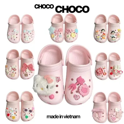Dép Sục Quai Hậu (KHÔNG CHỮ) Hồng Pastel Xinh Dễ Thương Êm Chân Size 36-39 HỖ TRỢ ĐỔI SIZE CHOCO CHOCO STORE