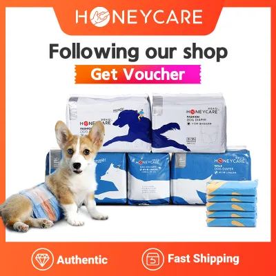 Honeycare Tã cho thú cưng thiết kế mỏng nhẹ thấm hút tốt, không cản trở cử động của thú cưng, đem lại cảm giác khô thoáng giúp thú cưng tự do chạy nhảy suốt ngày, nhiều kích thước để chọn