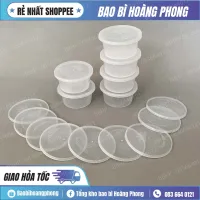Lốc 50 khuôn nhựa đổ bánh flan - Hủ hộp làm flan sữa chua, rau câu, caramen