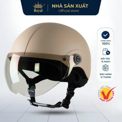 Mũ Bảo Hiểm Nửa Đầu Chính Hãng Asia MT-128K Có Kính Hợp Nam Nữ, Mũ Bảo Hiểm Nữ Nhỏ Nhẹ NHÀ SẢN XUẤT