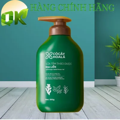 Sữa Tắm Thảo Dược Địa Liền Cỏ Cây Hoa Lá, Hương Thơm Tỉnh Thức Mọi Giác Quan 500g