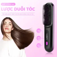 Lược Điện Chải Tóc Không Dây ion Âm, Lược duỗi tóc , Chăm Sóc Tóc Suôn Mượt