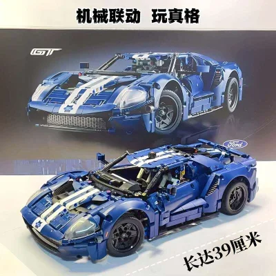 Đồ chơi mô hình xe thể thao LEGO 42154 Ford GT, lắp ráp cơ khí, quà tặng cho bé trai