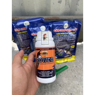 Nước tăng lực Power cho chim cảnh Nước bù khoáng cho chim thi đấu chào mào chích chòe Chính hãng