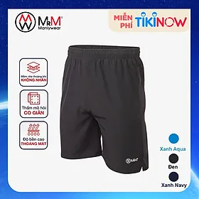 Quần đùi short gió nam thể thao Basic trẻ trung năng động, thoáng mát co giãn 4 chiều MRM Manlywear