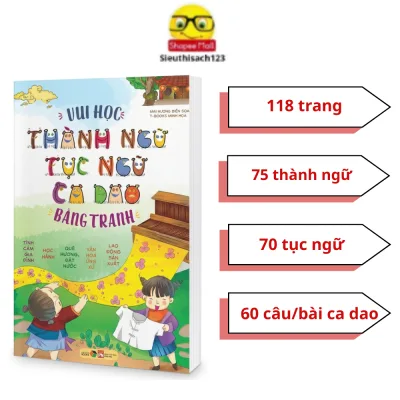 Sách - Vui học Thành Ngữ Tục Ngữ Ca Dao Bằng Tranh