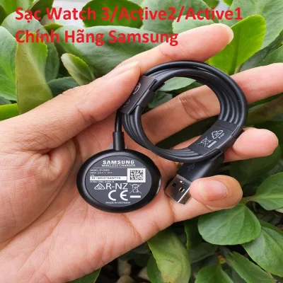 Sạc Đồng Hồ Galaxy Watch 3, Active 2, Active 1 Chính Hãng Samsung Việt Nam, Sản Phẩm Nobox, Mới 100%, Bảo Hành 12T