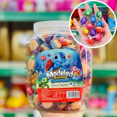 Hộp 30 Bánh Ốc Quế Marshmallow Dâu Cho Bé Yêu