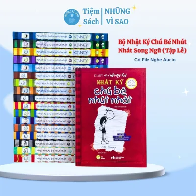 Sách - Nhật Ký Chú Bé Nhút Nhát (Bản Song Ngữ Việt-Anh, Tặng Kèm File Nghe Audio) - Tập Lẻ Tùy Chọn
