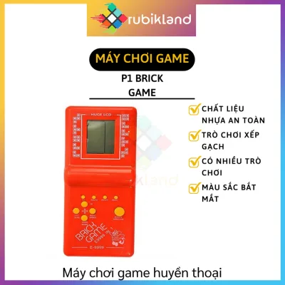 Máy Điện Tử Chơi Game Cầm Tay Thần Thánh Xếp Gạch Hình Trò Chơi Game 4 Nút Tuổi Thơ Đồ Chơi Trẻ Em Xe Tăng Đua Xe Rắn