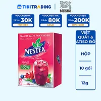 Thực phẩm bổ sung Trà Việt Quất và Hoa Atiso Đỏ NESTEA 10 gói x 12g